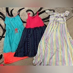 Girls Summer Dresses Size XL LOT